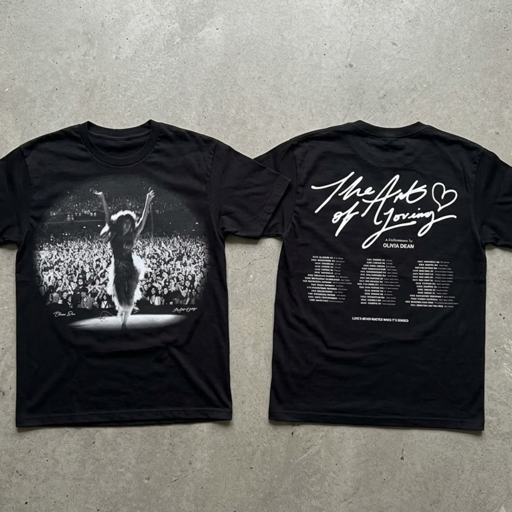 Olivia Dean The Art of Loving Tour T-Shirt